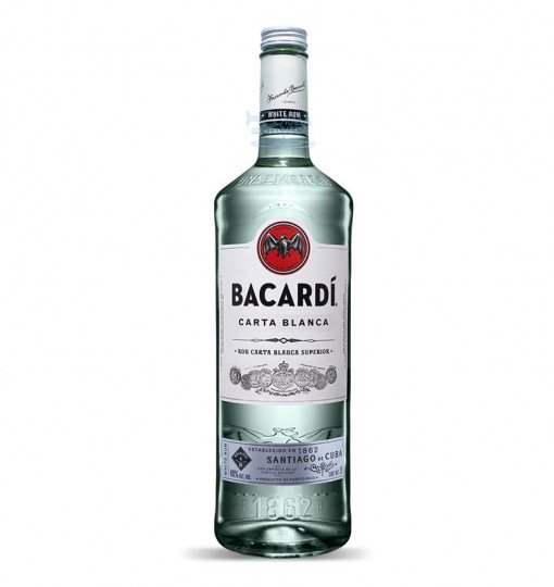 Ron Bacardi blanco 750 ml