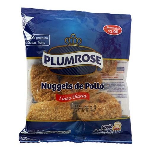 Nuggets de Pollo Plumrose Linea Diaria